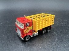 Hot Wheels Ford Stake Bed Truck Red 7sp 195 Mainline 237 Good Loose