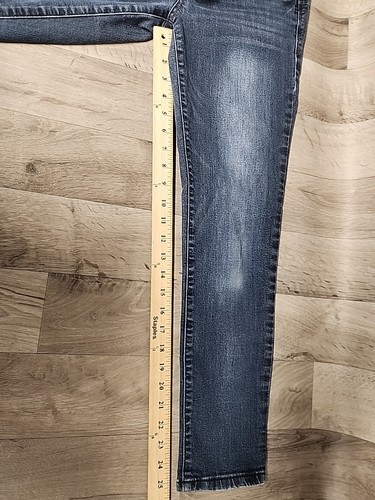 Democracy Women's Jeans Skinny Blue Denim "Ab"solution Elastic Waist - Size 4 - Picture 8 of 10
