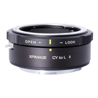 XPIMAGE Lens Mount Adapter for Contax Yashica CY Lens to Leica L Mount Camera