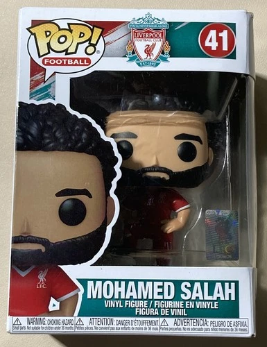 Liverpool FC Mohamed Salah #41 Funko Pop Vinyl Figure NIB