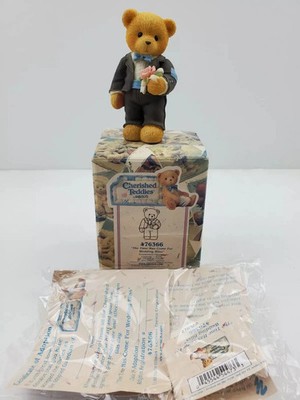 1998 Cherished Teddies The Time Has Come for Wedding Bliss 476366
