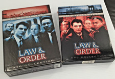 Law Order Season One Two, DVD's, boxed,clean, boxed