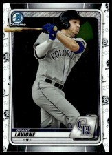 2020 Bowman Chrome Prospects Grant Lavigne Colorado Rockies #BCP-121