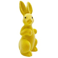 Osterhase Gelb ca. 21 cm Regal Fensterbank Tisch bunt Ostern Frühling Kommode
