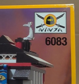 1998 LEGO System NINJA #6083 SAMURAI STRONGHOLD Factory SEALED Retired Set