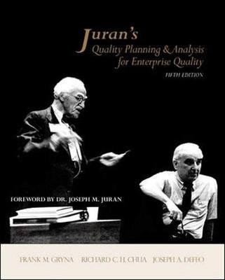 Juran's Quality Planning and Analysis for Enterprise Quality - GOOD