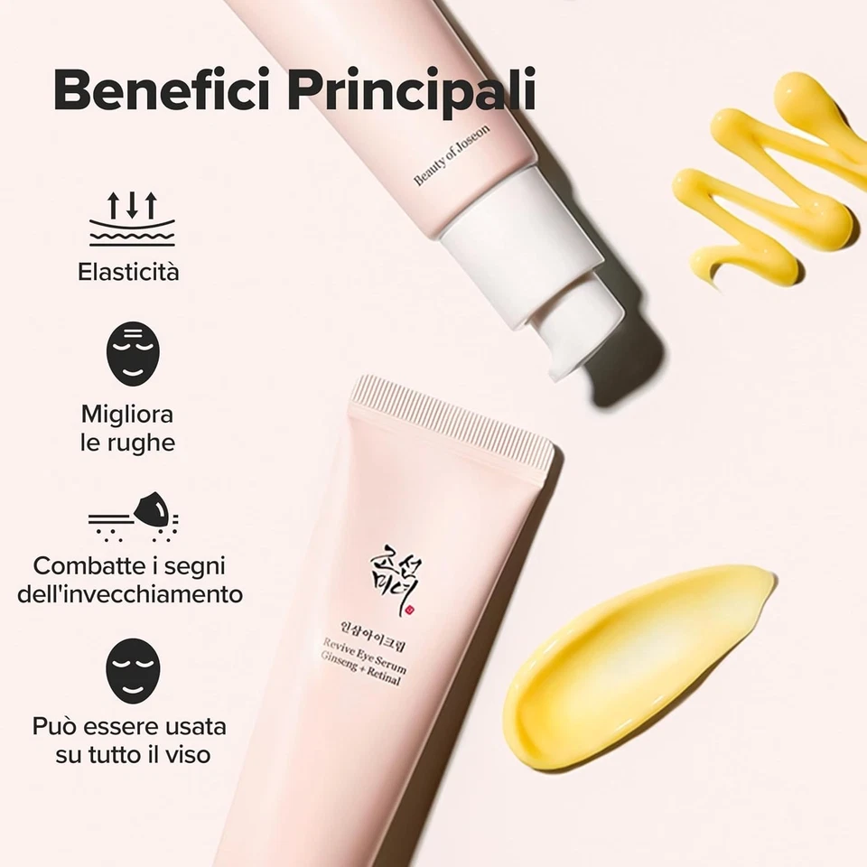 Beauty of Joseon Revive Eye Contour Serum 30ml Niacinamide+Retinal, Anti Wrinkle - Immagine 3 di 4