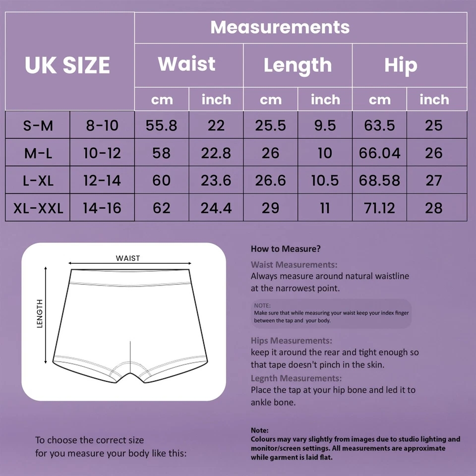 Ladies Boxer Shorts Seamless Stretch Workout Stretchy for Women - Image 2 of 2