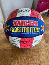Harlem Globetrotters Basketball Ball signiert von 2 Harlem Spielern von 2006