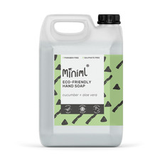 Miniml Hand Soap Cucumber & Aloe Vera 5L Refillable 5.33 per litre