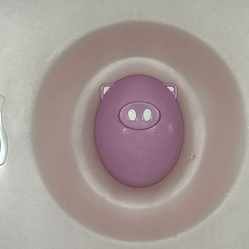 Joie Oink Pig Microwave Bacon Tray & Pink Splatter Lid Breakfast DW Safe EUC - Image 3 of 4