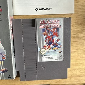 Blades Of Steel Nintendo NES 1985 Boxed Complete Working Rare Good Condition