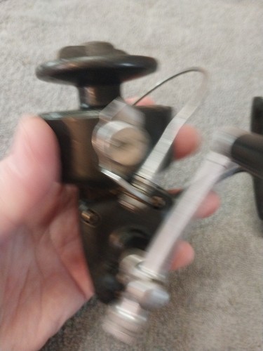 Mulinello da spinning vintage Shakespeare Ball Bearing 2210 usato funziona bene Japan - Foto 7 di 13