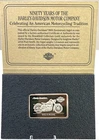 1952 Harley Davidson K Model 1.4 oz .999 Silver Bar w/ COA Vintage