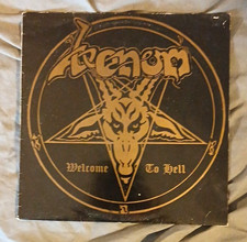 Venom Welcome To Hell Neat Records 1981 12" 33RPM Vinyl LP Stereo NEAT 1002