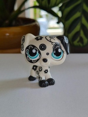 LPS Littlest Pet Shop Dalmatian Dog #1613 Hund Figur 2010