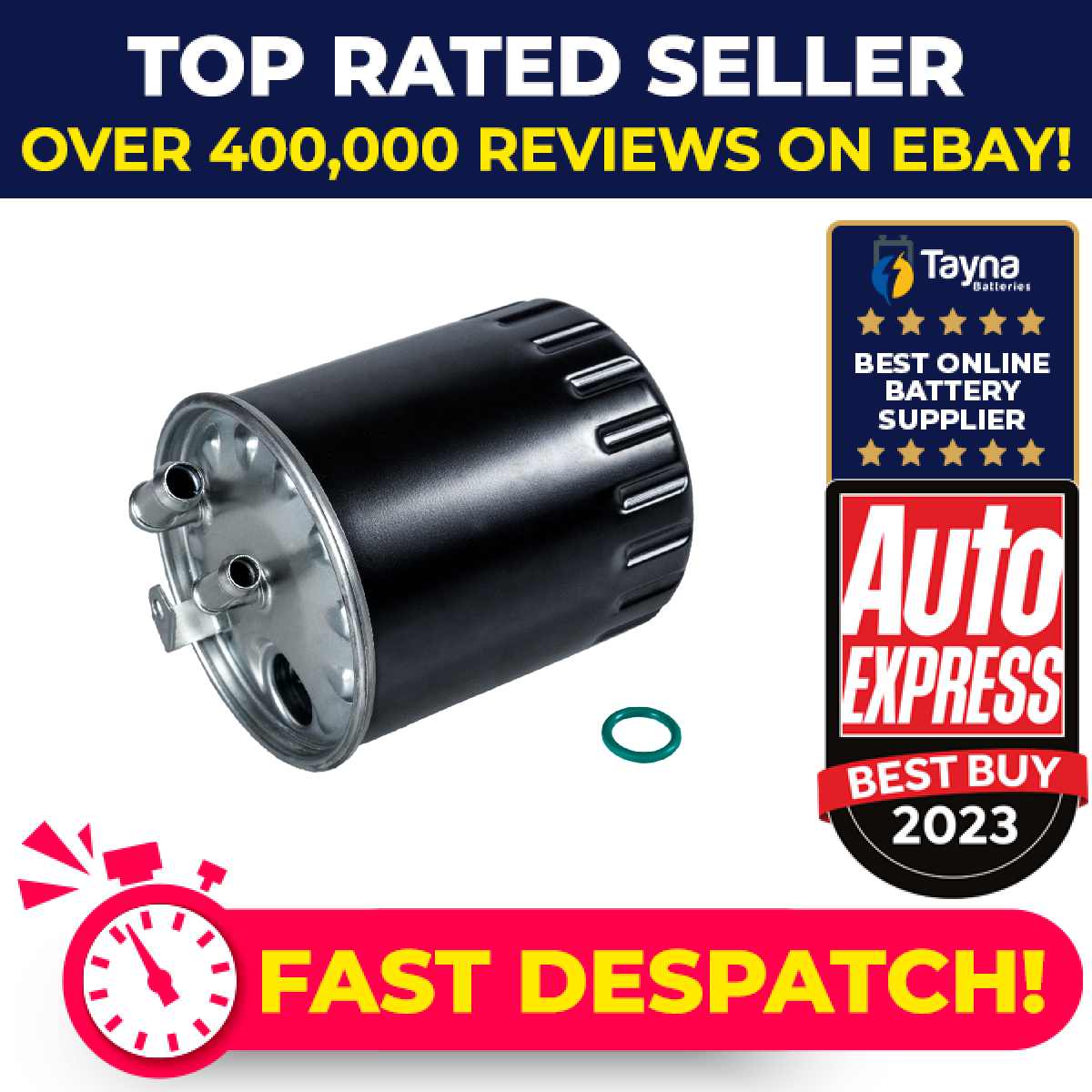 Fuel Filter fits MERCEDES GL320 X164 3.0D 06 to 09 OM642.940 Blue Print Quality