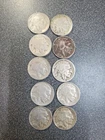 Buffalo Nickel 5C Lot of 10 Circulated US Coins  #367