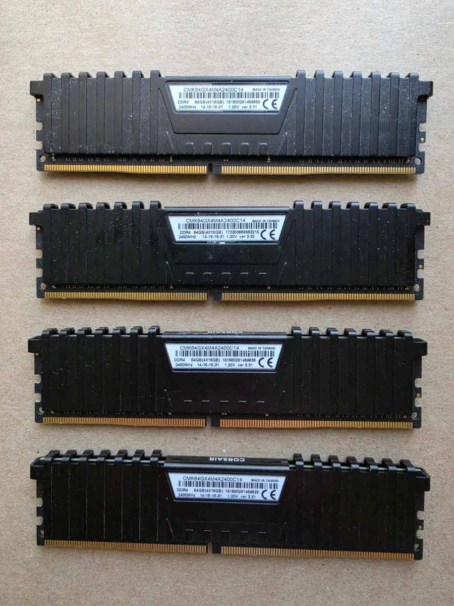 Corsair DDR4 SDRAM 64 GB Total Capacity Memory (RAM) for sale - eBay