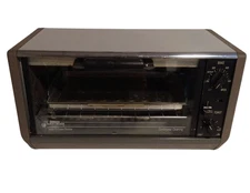 Black & Decker Toast R Oven Spacemaker Tested TR51TY2 With Pan Broiler Pan