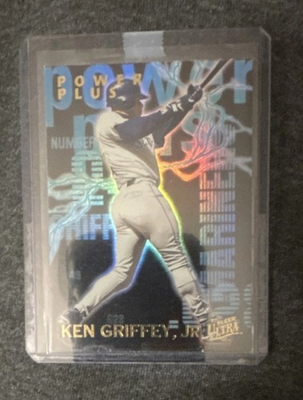 #ad 1997 Fleer Ultra Power Plus 2 Ken Griffey Jr #1 Mariners Card $12.50