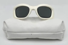 Maison Margiela x Gentle Monster MM002 White Frame Grey Lens Sunglasses w/ Case
