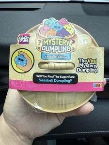 Crazy Fun Mystery Dumpling Seashell Edition Blind Pack 1 Pack Ages 3+ 