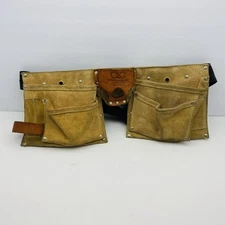 Toolbelt Equipment CLC Work Gear #1370X3 Leather Work Apron 8 Pockets Tool Bag