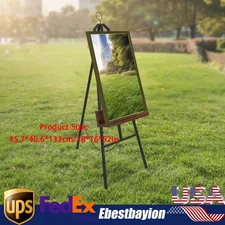 Large Free Standing Display Stand, Painting Board Display Stand, Easel for Sign,