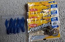 BERKLEY CHUNKY TRAILER 3”  LOT of 4 packages + 2 others N/C. FREE SHIPPING!