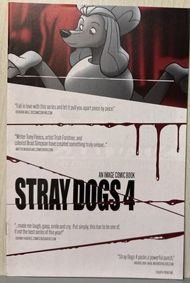 Stray Dogs#4F Image Comic 4th Printing Audition Homage Variant CVR 2021& Bagged