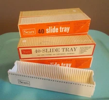 Vintage Sears 40 Slide Tray End Lock with Covers