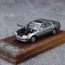 Fine works 1/64 Scale Lexus LS400 XF10 Silver Diecast Car Model Toy Gift 