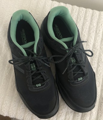 New Balance Womens 669 WW669GR Gray Blue Running Shoes Lace Up Low Top Size 10 D | eBay