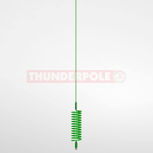 Thunderpole Trucker HD - Heavy Duty Aerial CB Radio Antenna 0.89m - Green - Zdjęcie 2 z 2