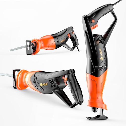 Seghetto alternativo elettrico domestico 220V fai da te legno metallo plastica utensile da taglio Y - Foto 2 di 6