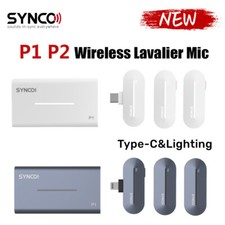 SYNCO P1 P2 P1T P1L P2T P2L 2.4GHz Wireless Lavalier Microphone for Smartphones