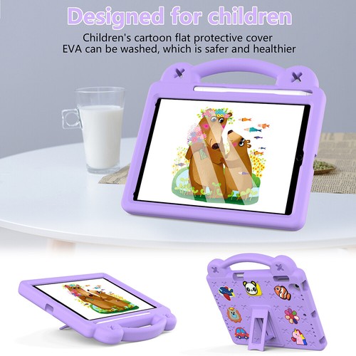 Kids Friendly Handle Case Cover for iPad 11th 10th 9th 8th 7th 6th 5th Gen 10.2" - Picture 68 of 73