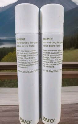 Evo Helmut Extra Strong Lacquer 2.5 oz - Pack of 2