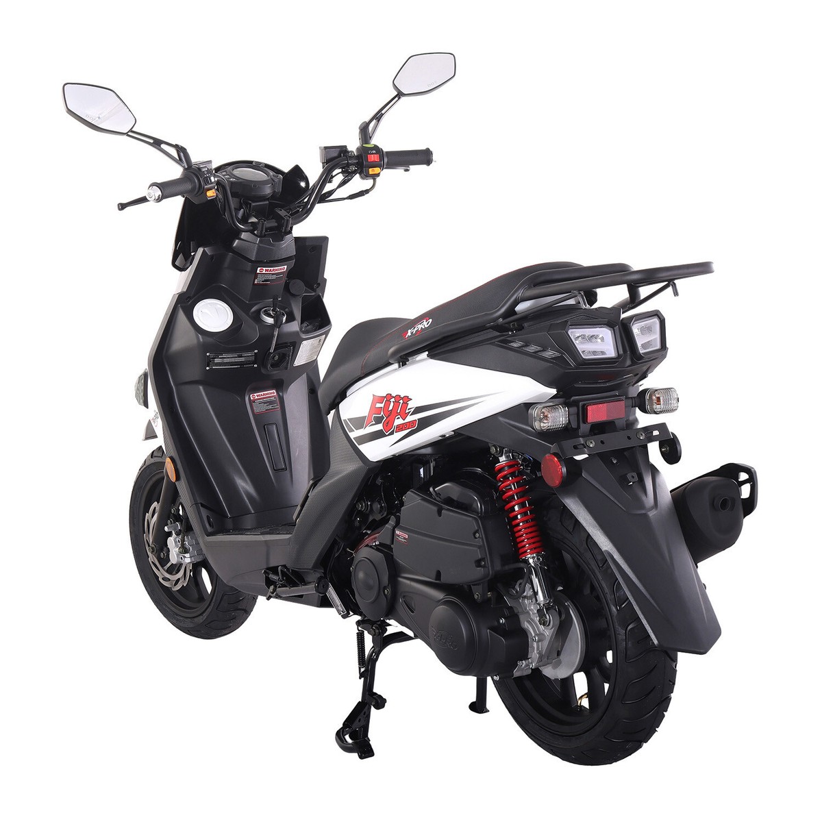 X-PRO Fiji 200 EFI Electronic Fuel Injection Moped Scooter with 13