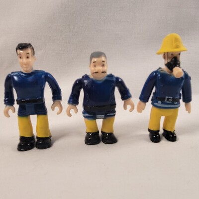 Sam The Fireman Set Of 3 Figures Cake Topper