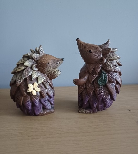 Something Different Cute Pair of Hedgehogs Ethically Sourced Resin