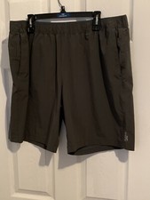 Men Eddie Bauer Swim Shorts, Board Shorts Size 2XL Color Gray