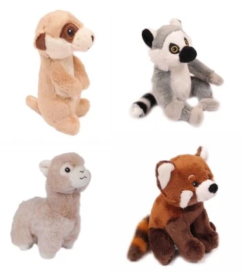 PIA 1 Plüschtier Erdmann Lama Katta Panda 14cm Stofftiere Kuscheltiere Wildtiere