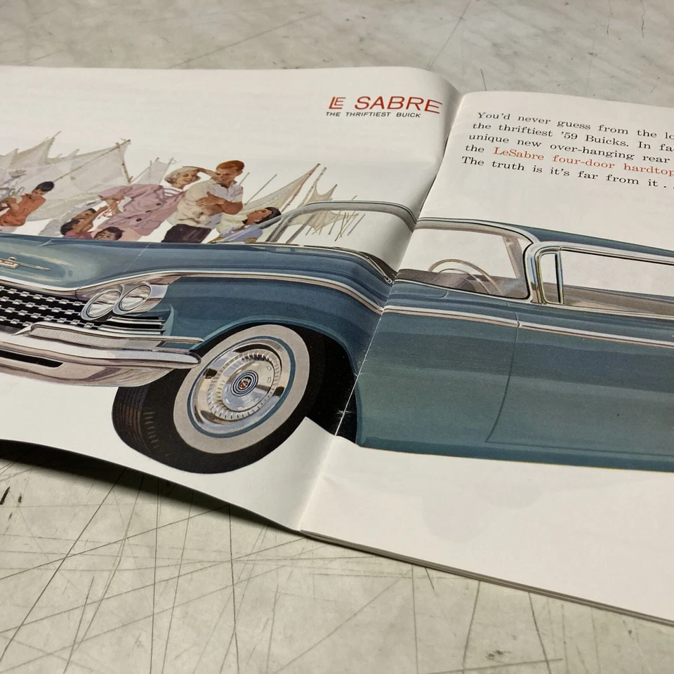 Buick Automobile 1959 Lesabre Invicta Electra Catalogo Prospectus Brochure - Immagine 2 di 4