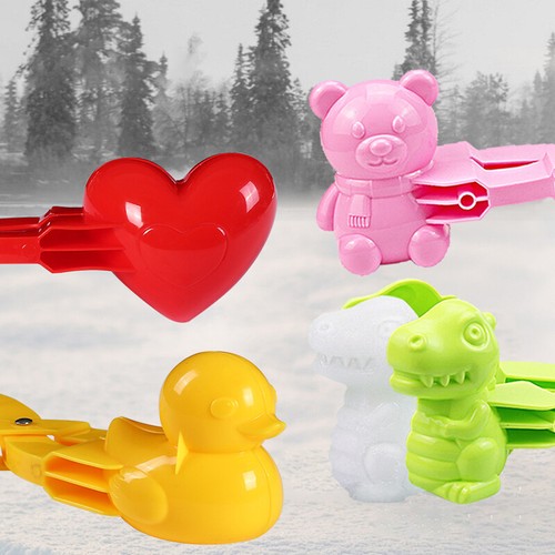 4Pcs Cartoon Snowball Maker Plastic Clip Sand Snow Ball Mold Toys for Child!SY - Imagen 7 de 16
