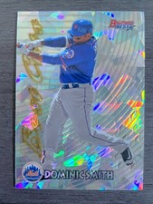 1997 Bowman's Best Cuts Dominic Smith RC Rookie ATOMIC Refractor Cracked Ice