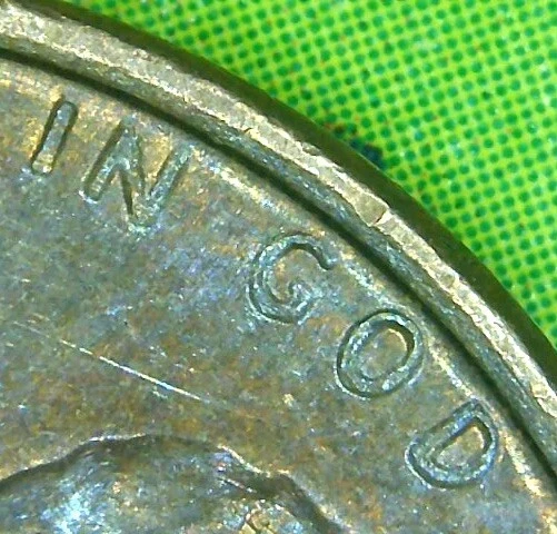 1972 S US 1 Cent Lincoln Penny Mint Error DDO DDR AU - Image 4 of 4