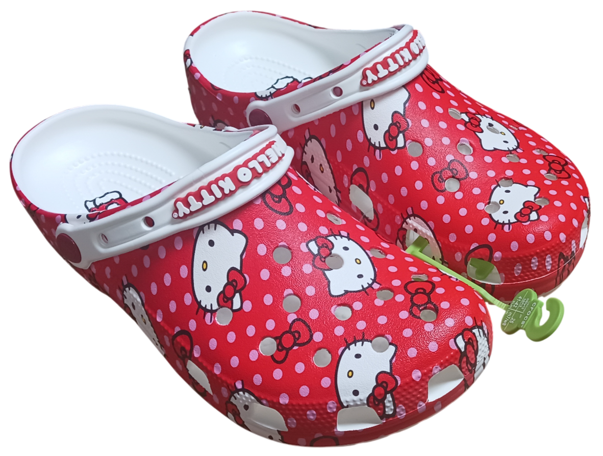【Crocs x Hello Kitty】 正規品★ Classic Clog Multi Hello Kitty and Friends x Crocs Adult Classic Clog