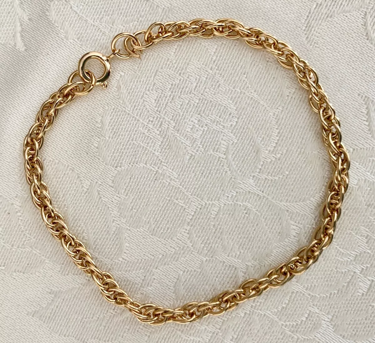 Interlocking chain bracelet deals